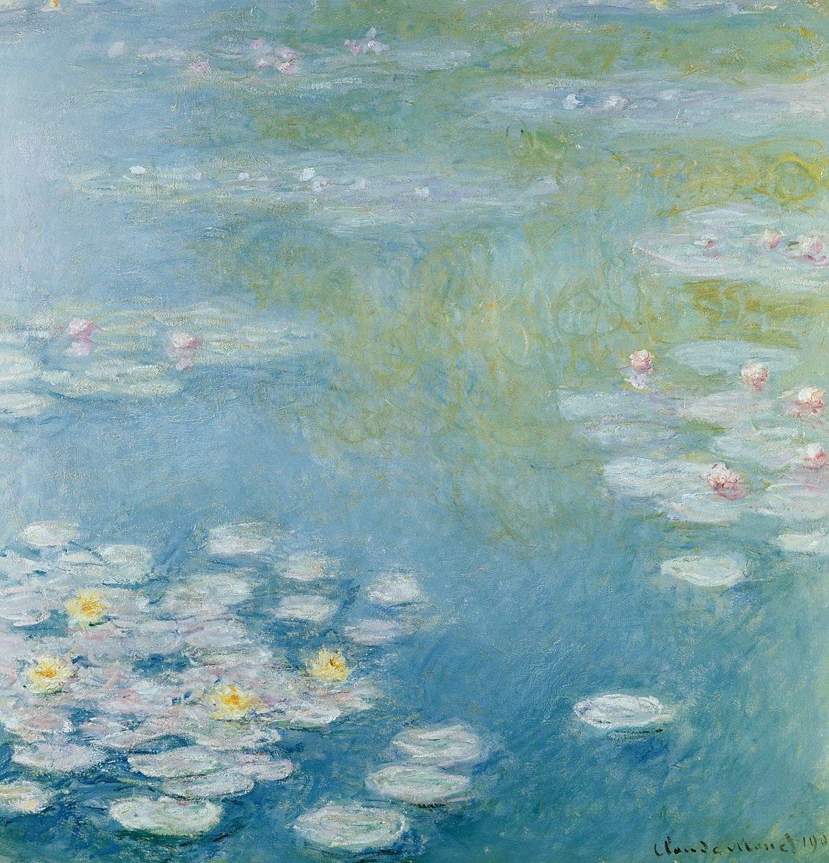 Nympheas ved Giverny av Claude Monet