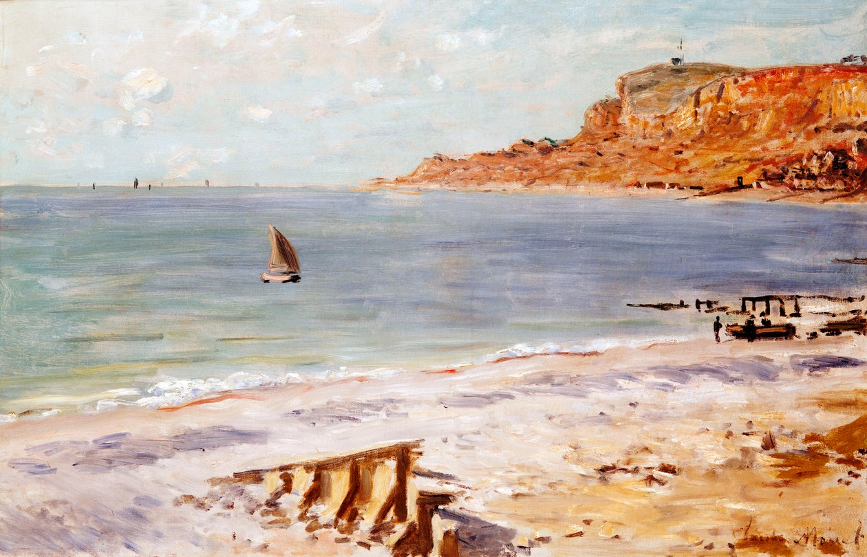 Sjølandskap ved Sainte-Adresse av Claude Monet