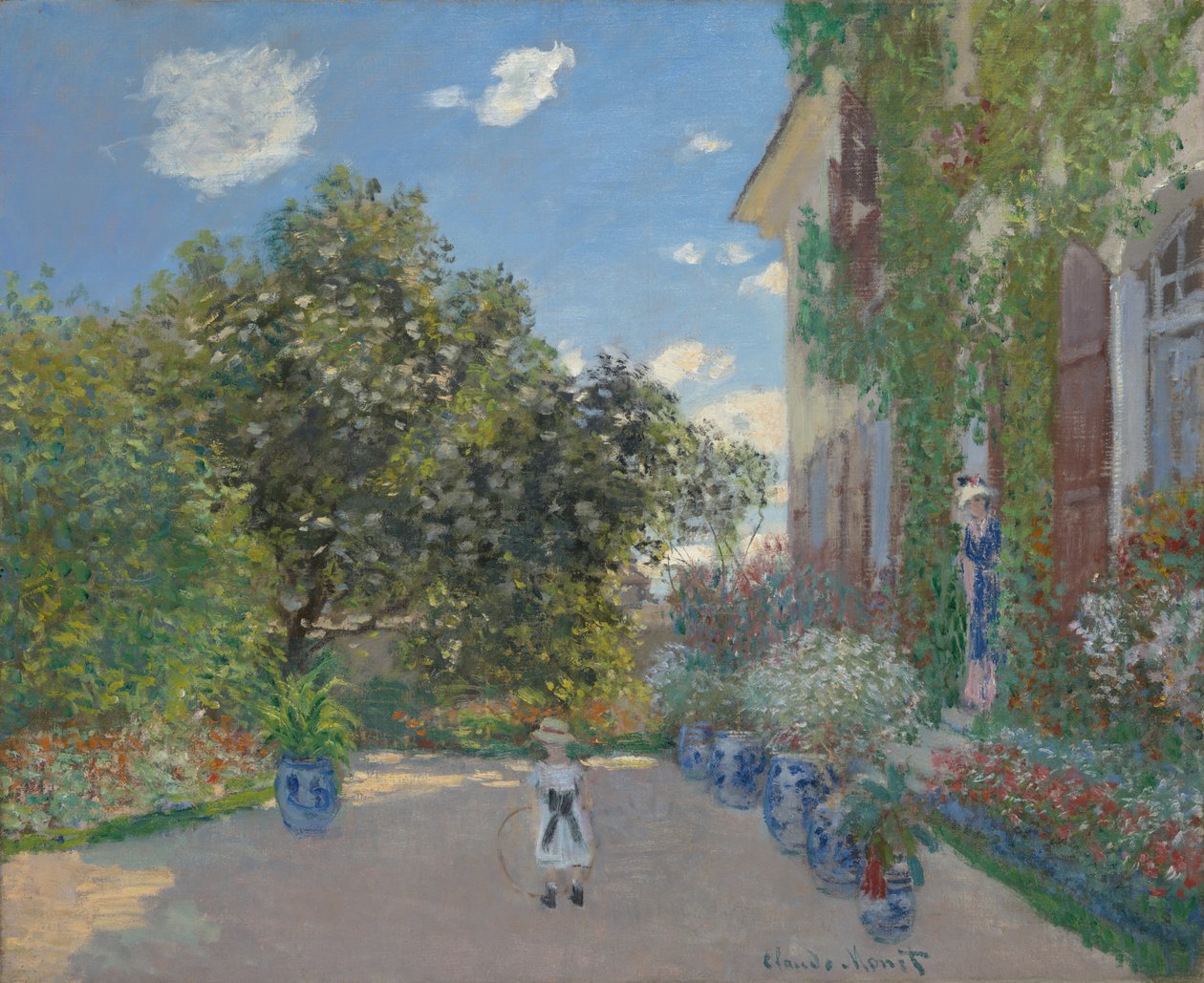 Kunstnerhuset i Argenteuil, 1873. av Claude Monet