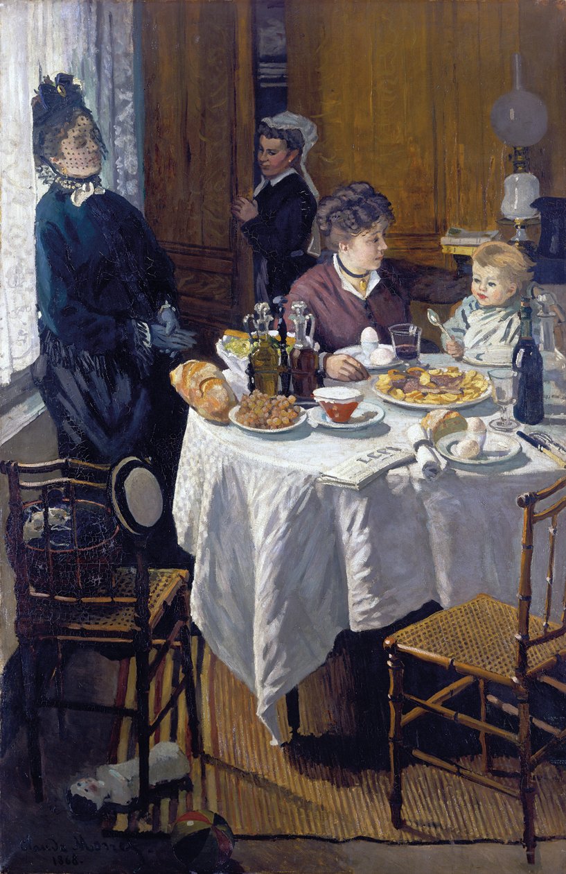 Lunchen av Claude Monet