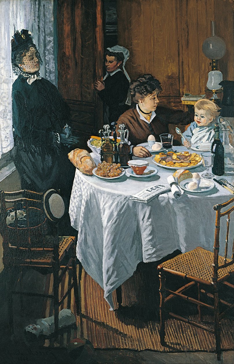Lunchen av Claude Monet