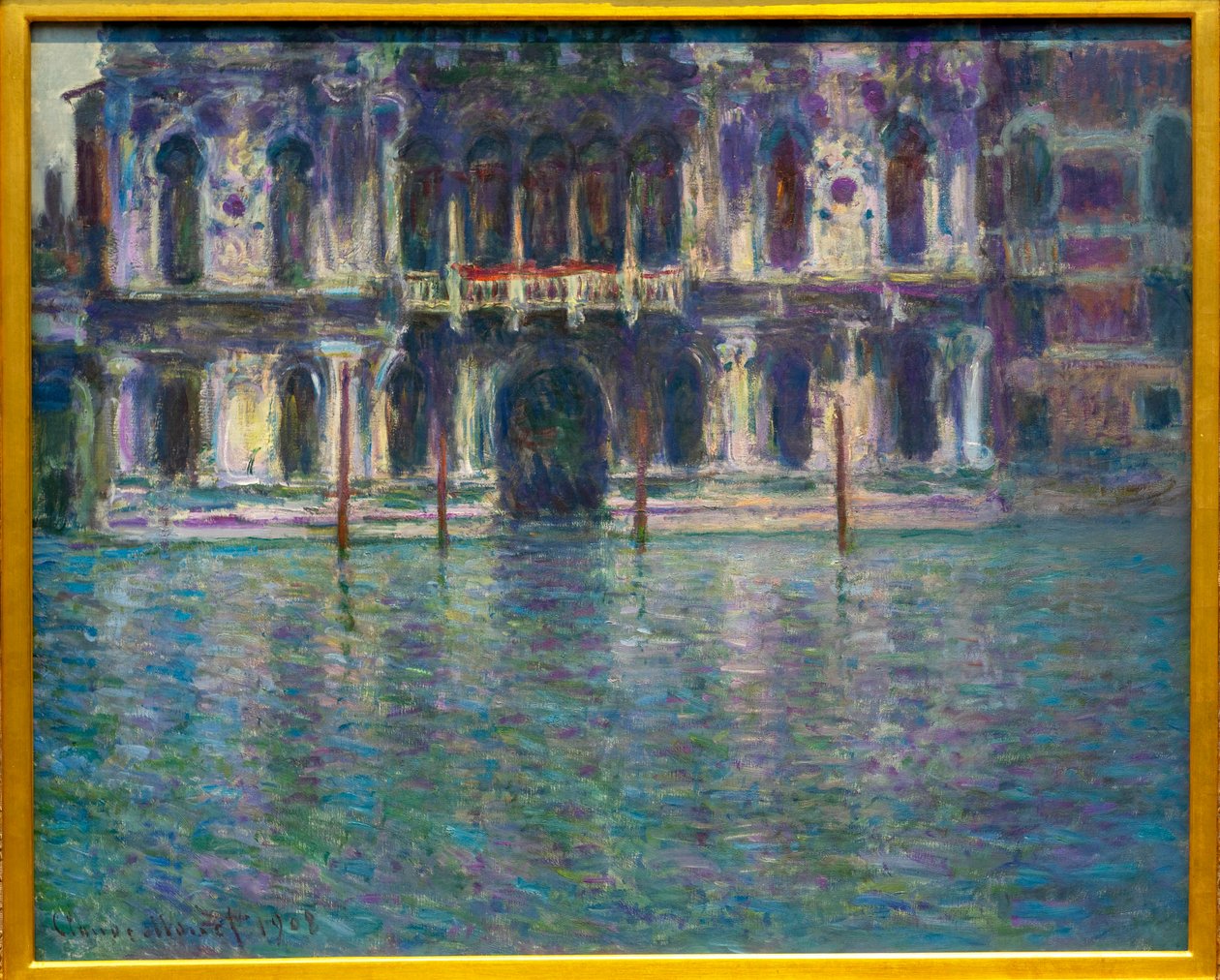 Palazzo Contarini av Claude Monet