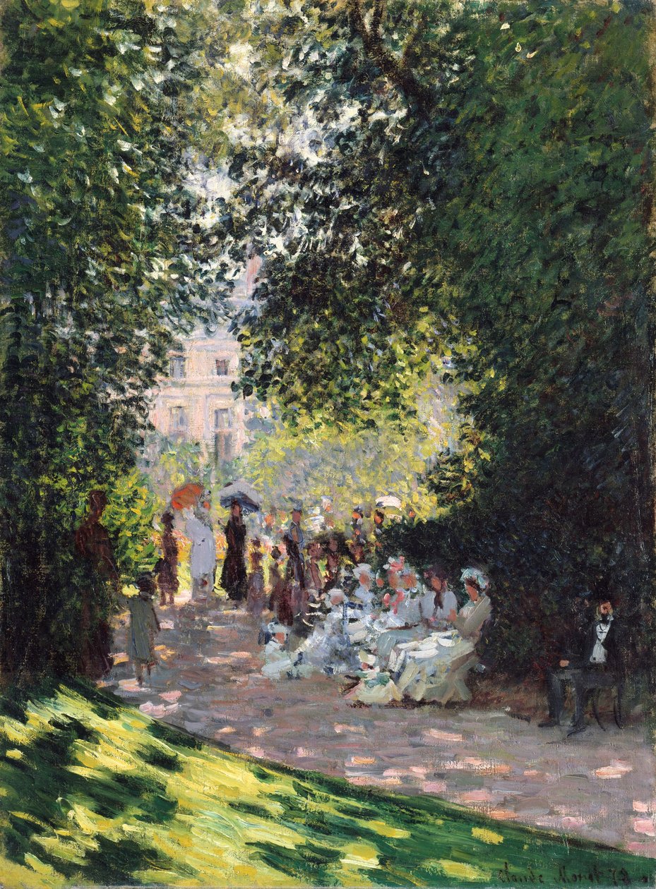 Parc Monceau av Claude Monet