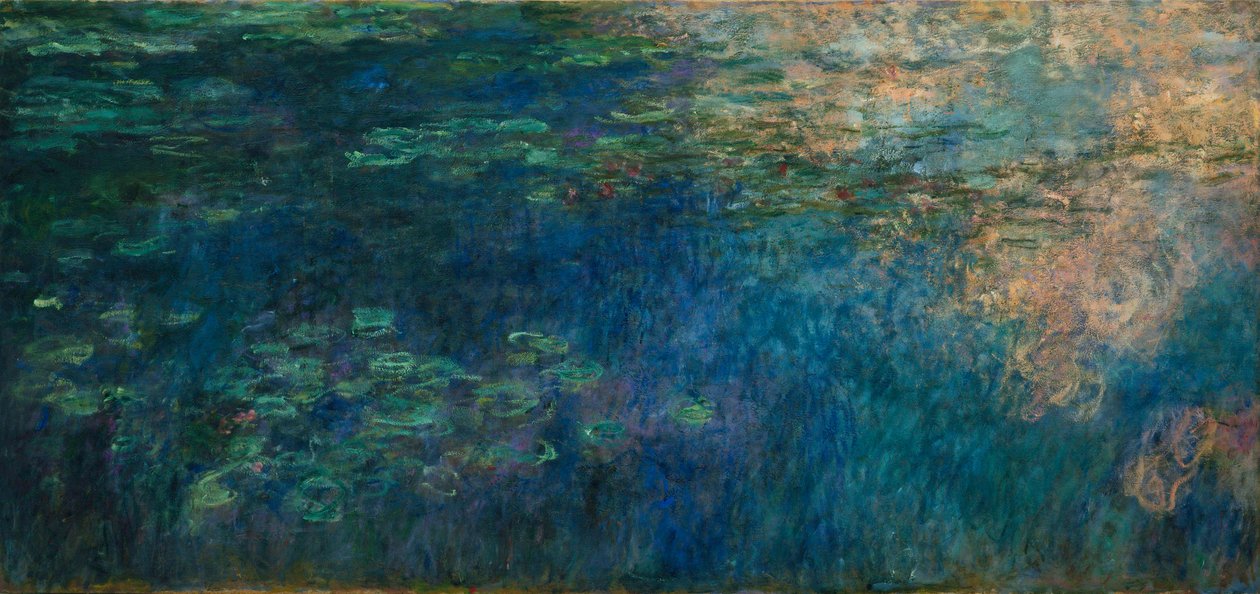 Nymfeene (olje på lerret av Claude Monet