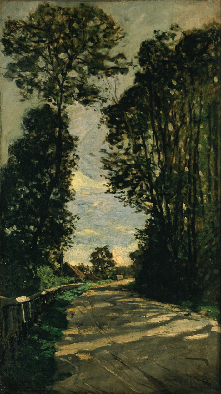 Gå (veien til gården Saint-Siméon) av Claude Monet