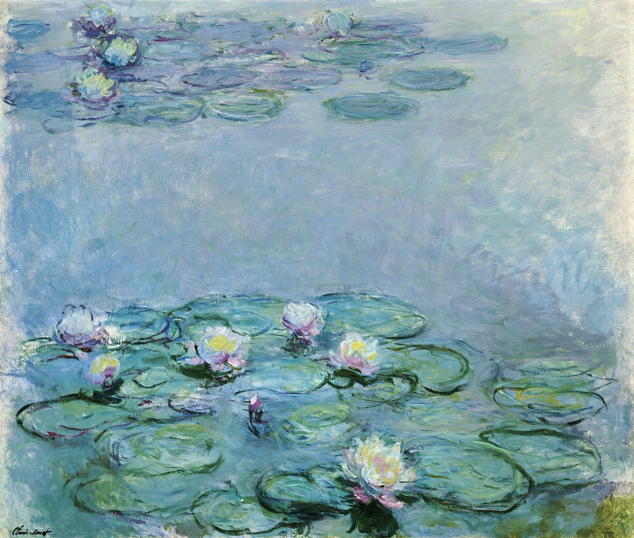 Vannliljer av Claude Monet