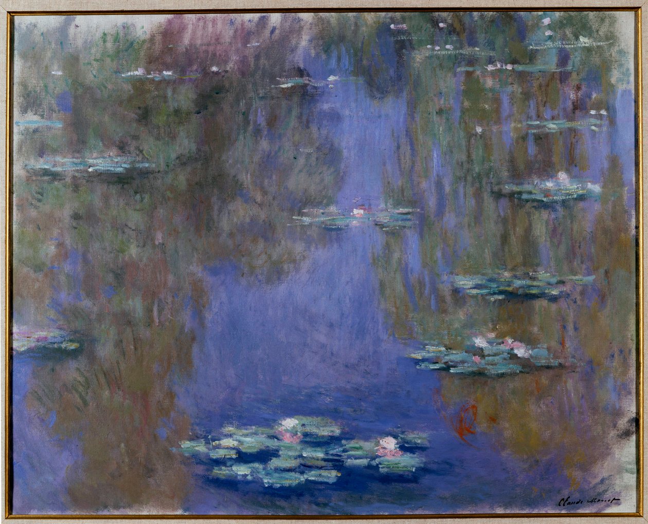 Vannliljer av Claude Monet