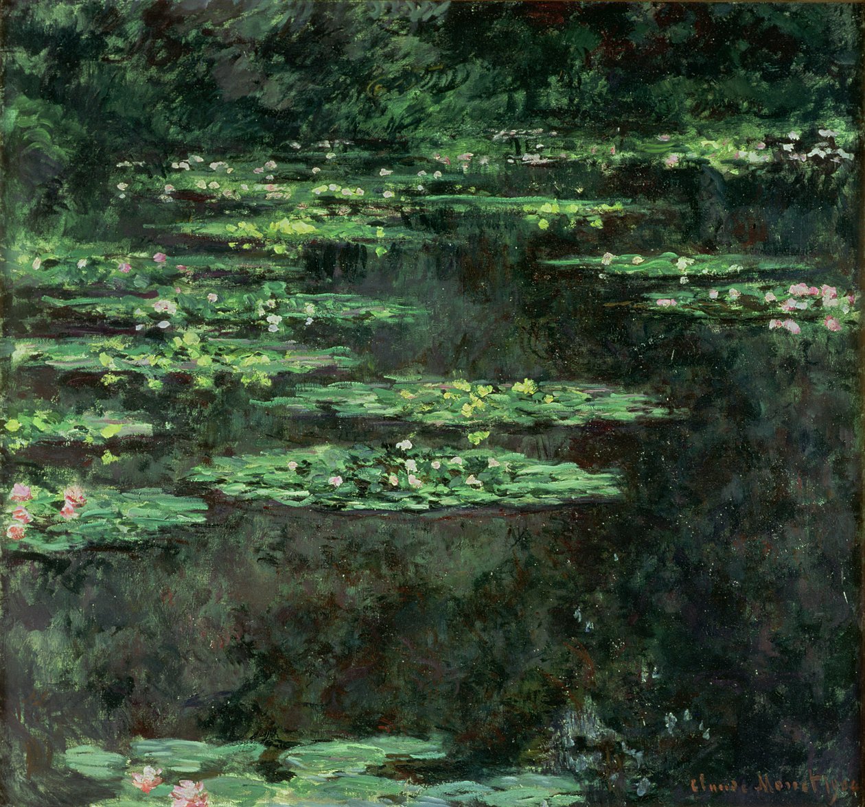 Vannliljer av Claude Monet