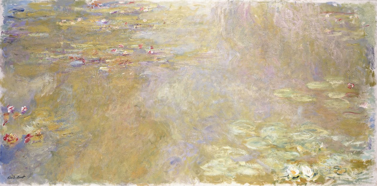 Waterlily Pond, ca. 1917-1919 av Claude Monet