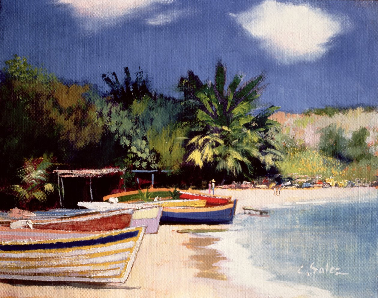 Tartane, Martinique av Claude Salez