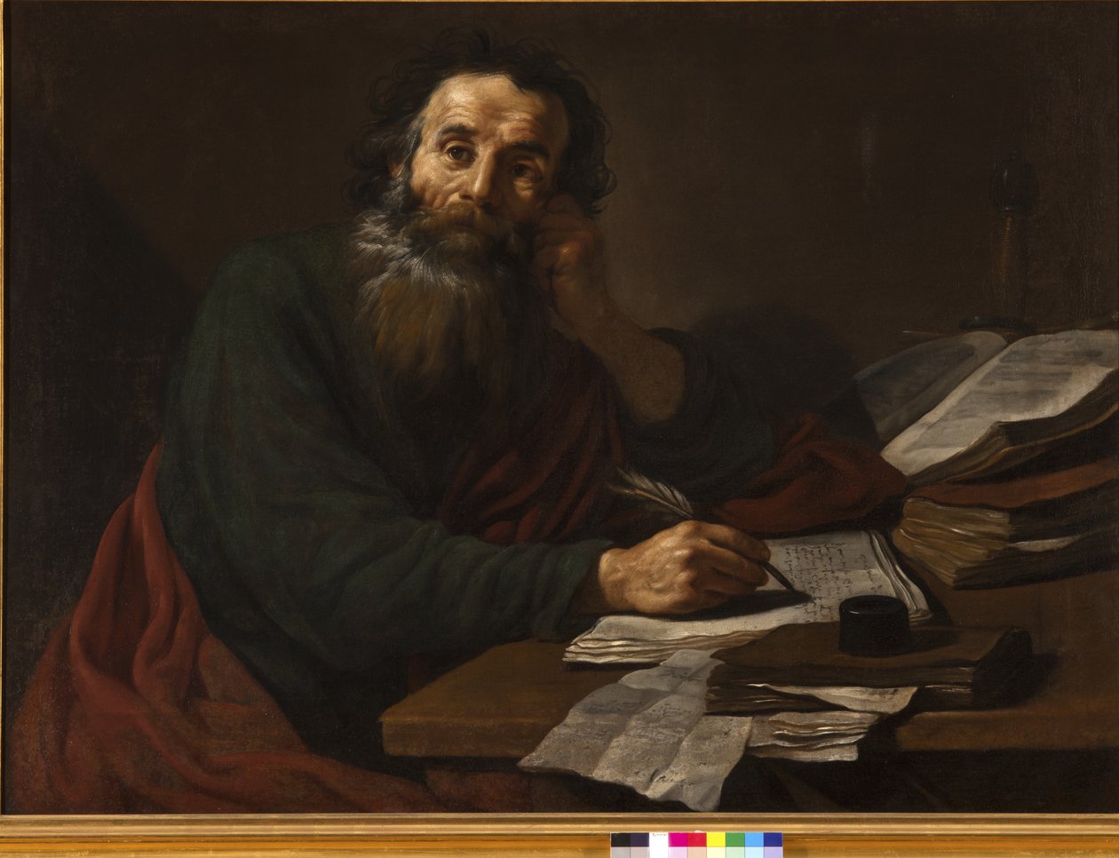Apostelen Paulus, ca. 1617 av Claude Vignon