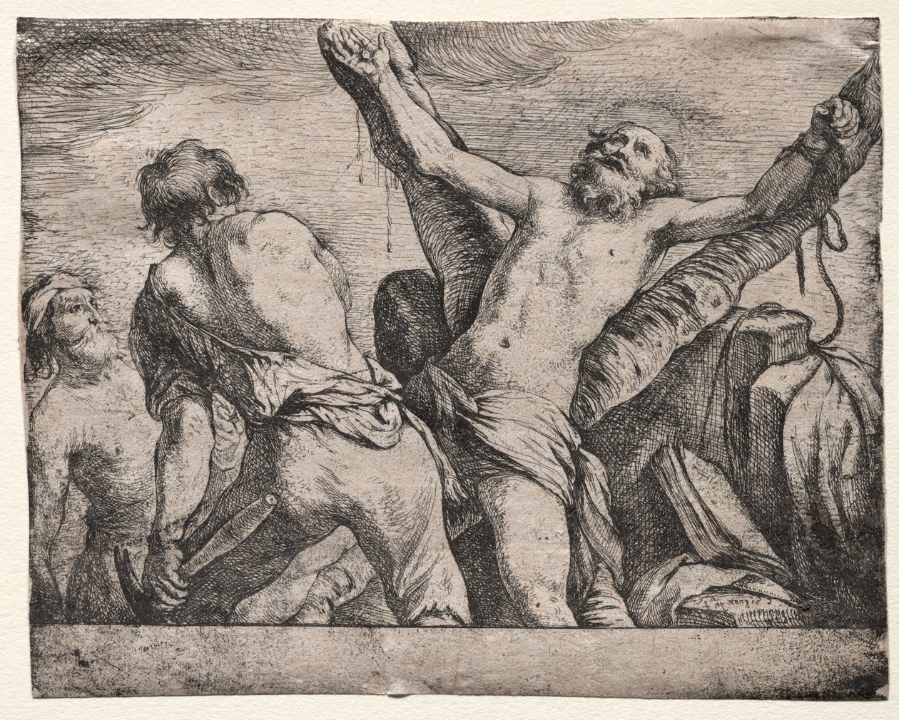 St. Andrews martyrium av Claude Vignon