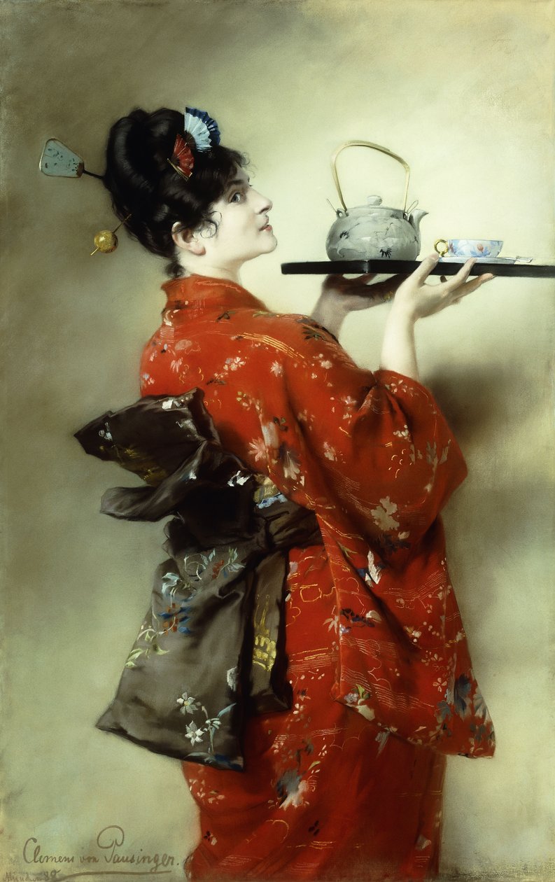 Den japanske damen; Japanerne av Clemens von Pausinger