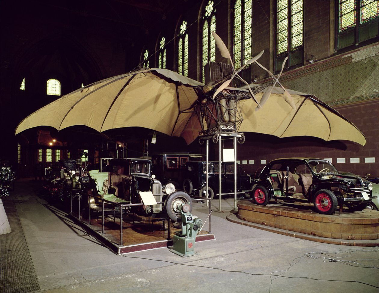 Avion III, flaggermusen, 1897 av Clement Ader