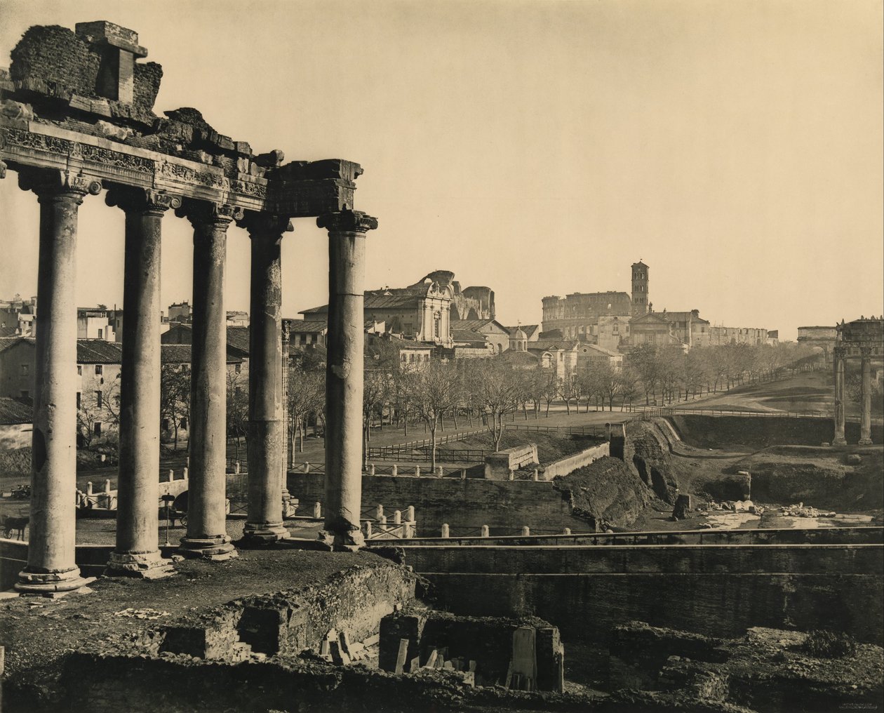 Forum Romanum av Clément Braun