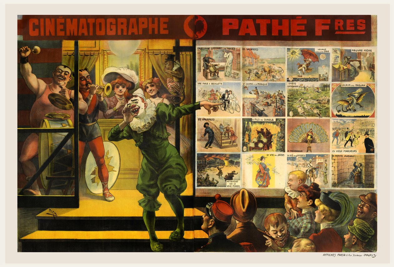 Pathé kinematograf, 1906. av Cândido de Faria