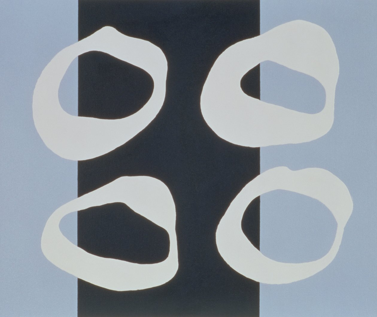 Blue Ground IV, 1998 (akryl på lerret) av Colin Booth