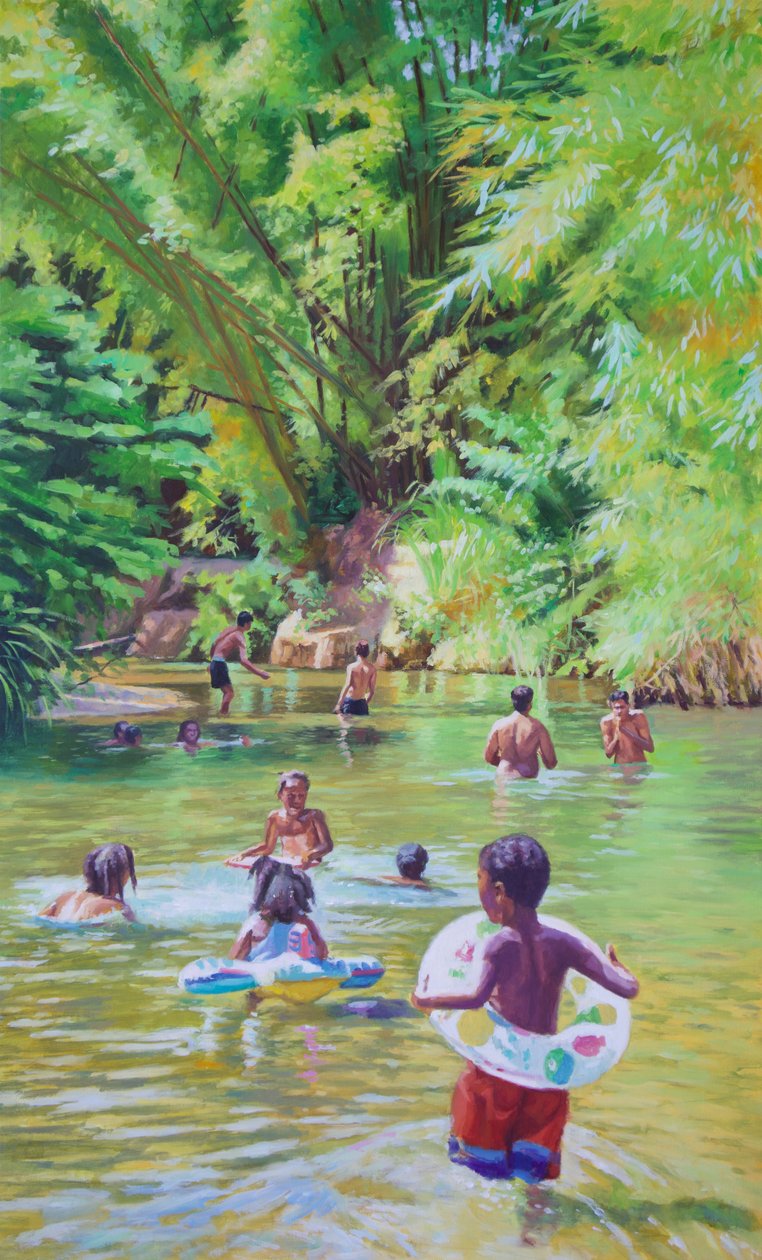 River Lime Sublime, 2020 av Colin Bootman