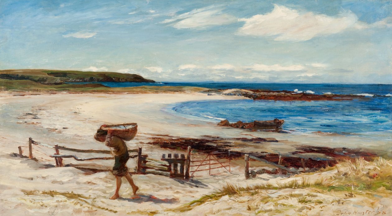 På østkysten av Skottland av Colin Hunter