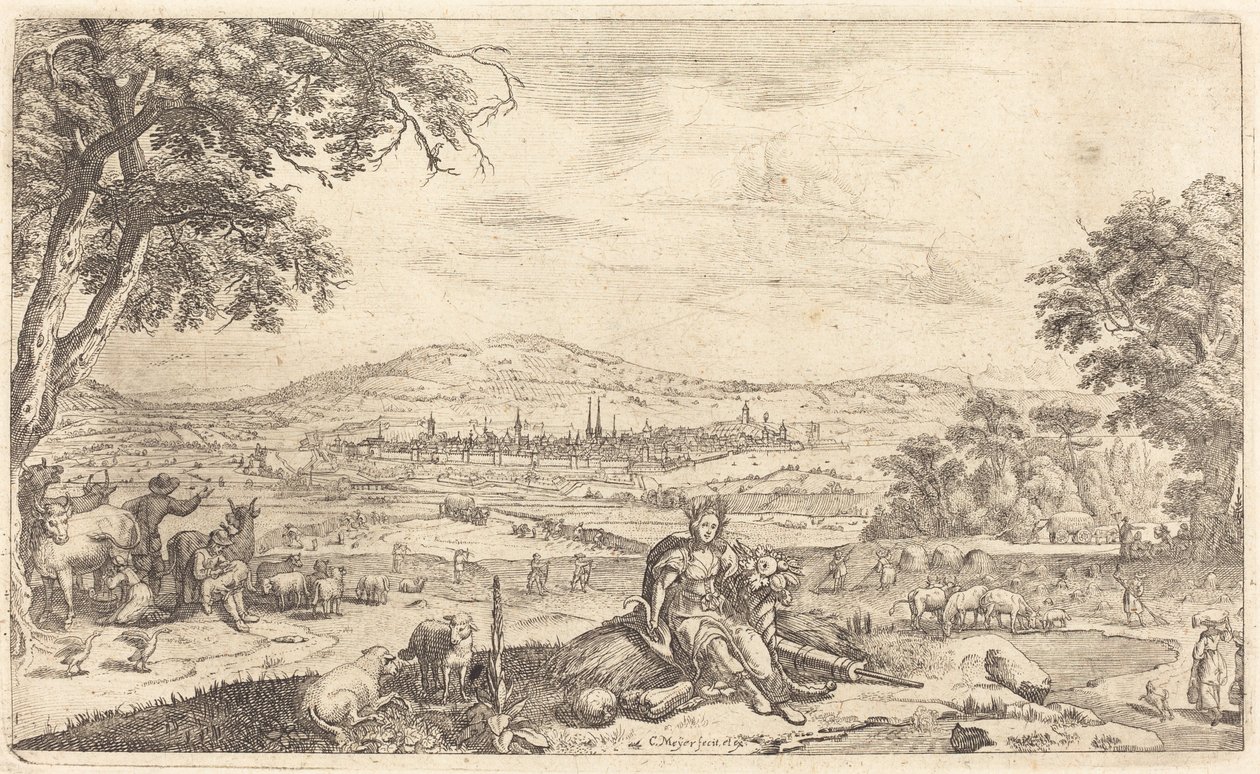 Sommer av Conrad Meyer