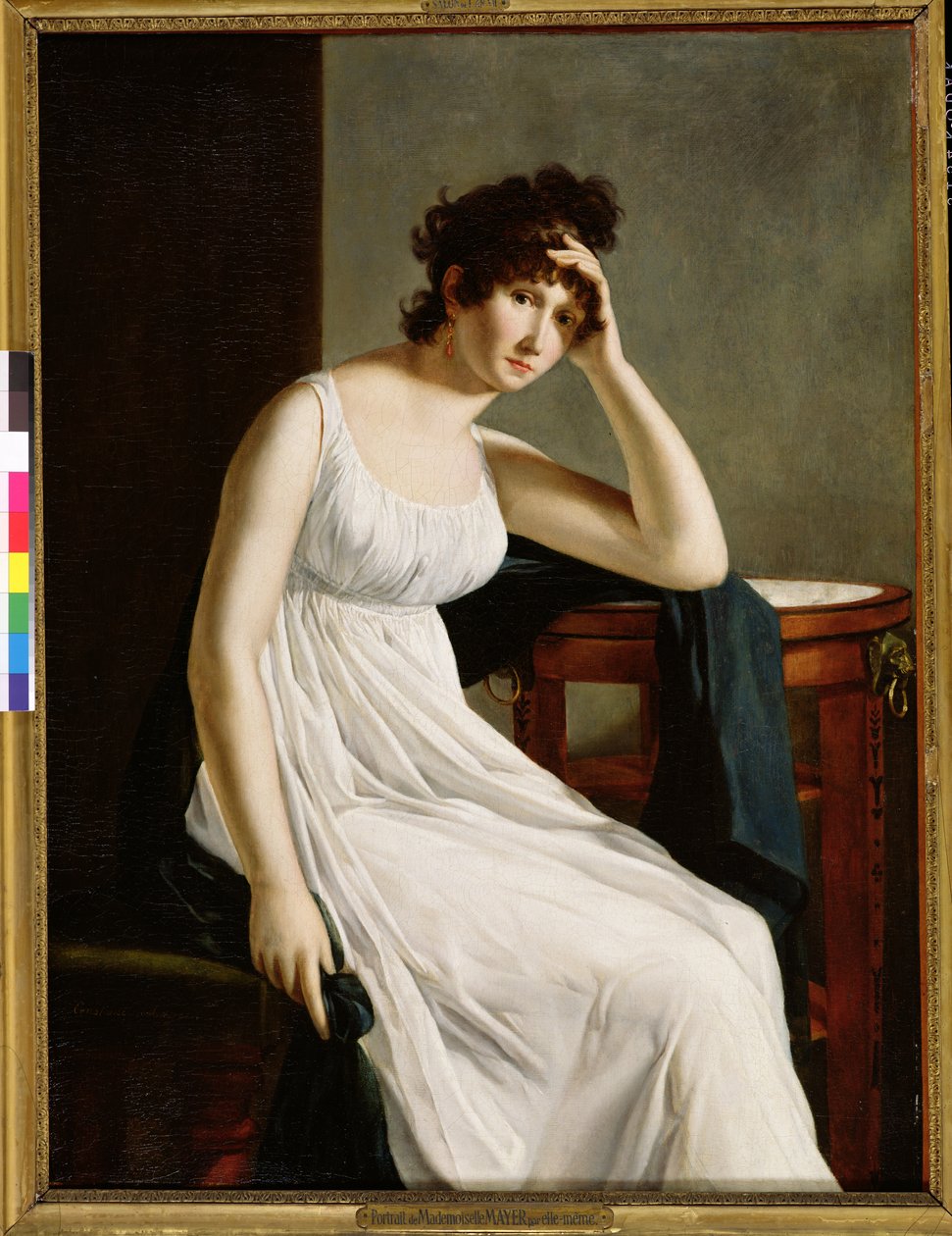 Selvportrett, ca. 1799 av Constance Marie Mayer Lamartiniere