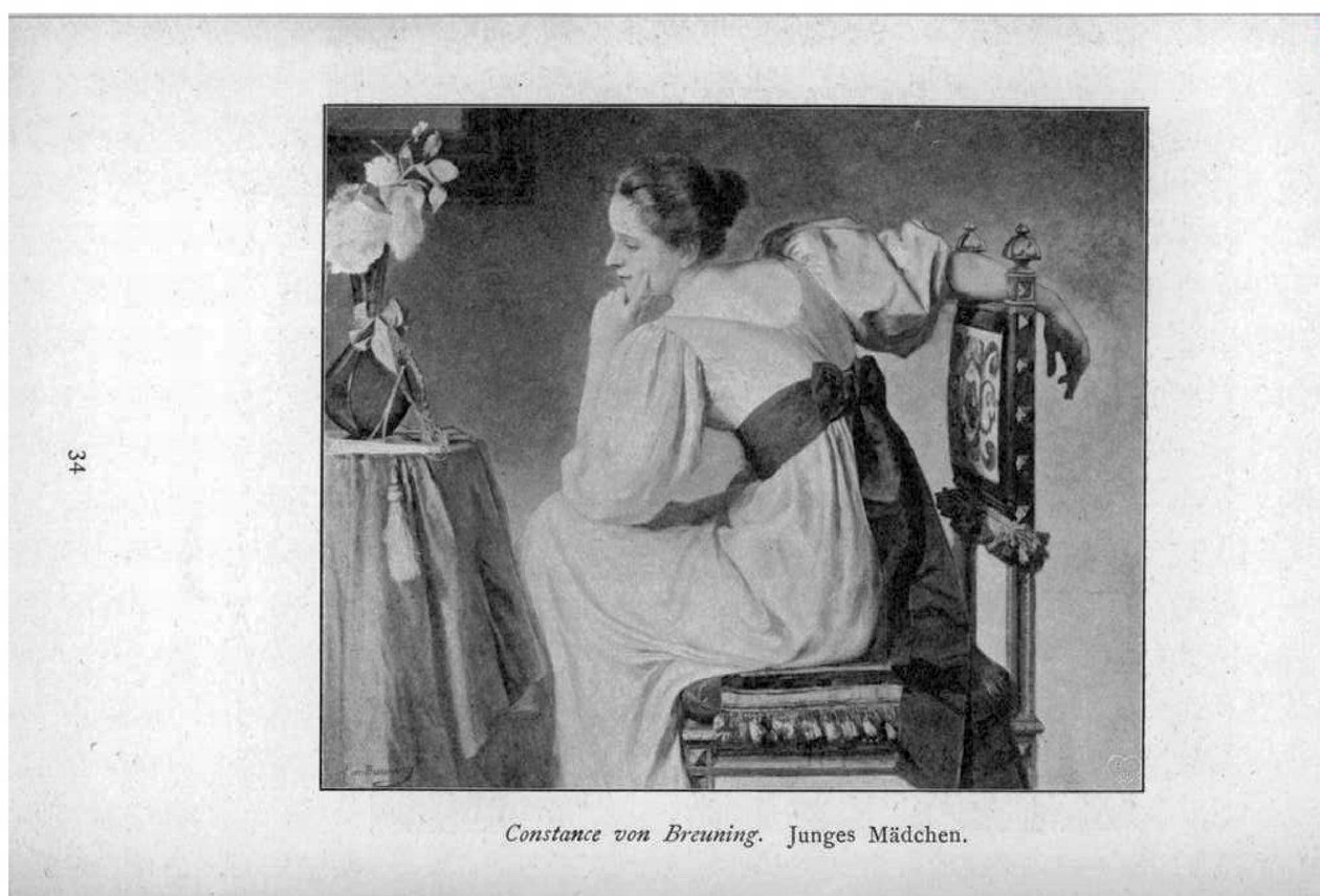Ung jente av Constance von Breuning