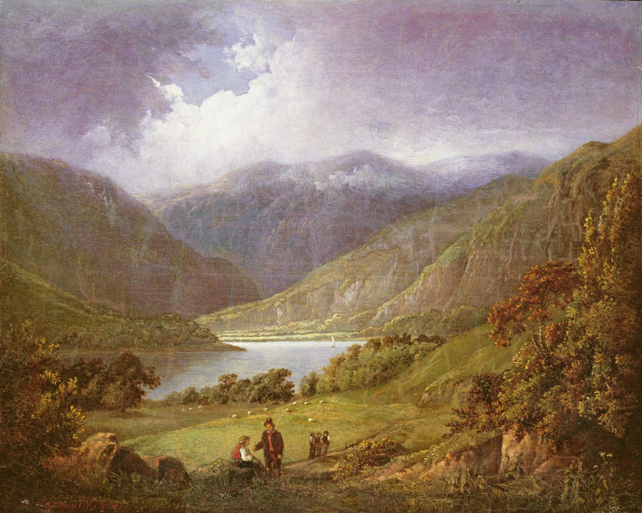 Haweswater: Lake District av Constant Emile Troyon