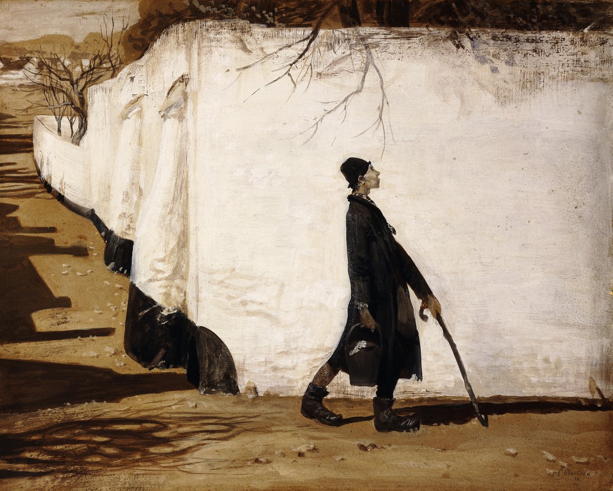 Den blinde; The Blind - De Blinde av Constant Montald