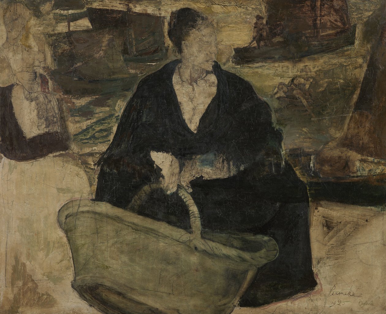 Fiskerens kone av Constant Permeke