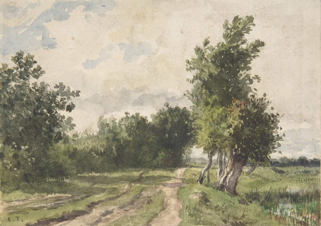 Landskap, 1825-65. av Constant Troyon