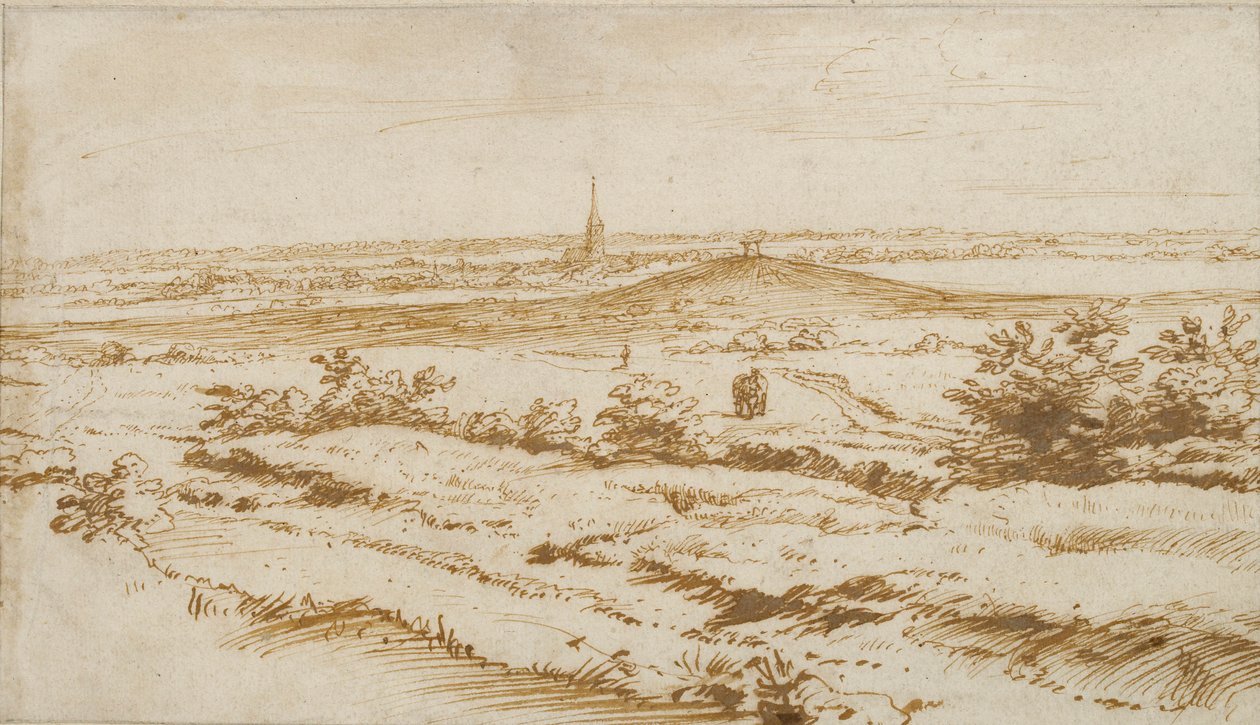 Landskap nær Appeldoorn, 1680 av Constantijn Huygens