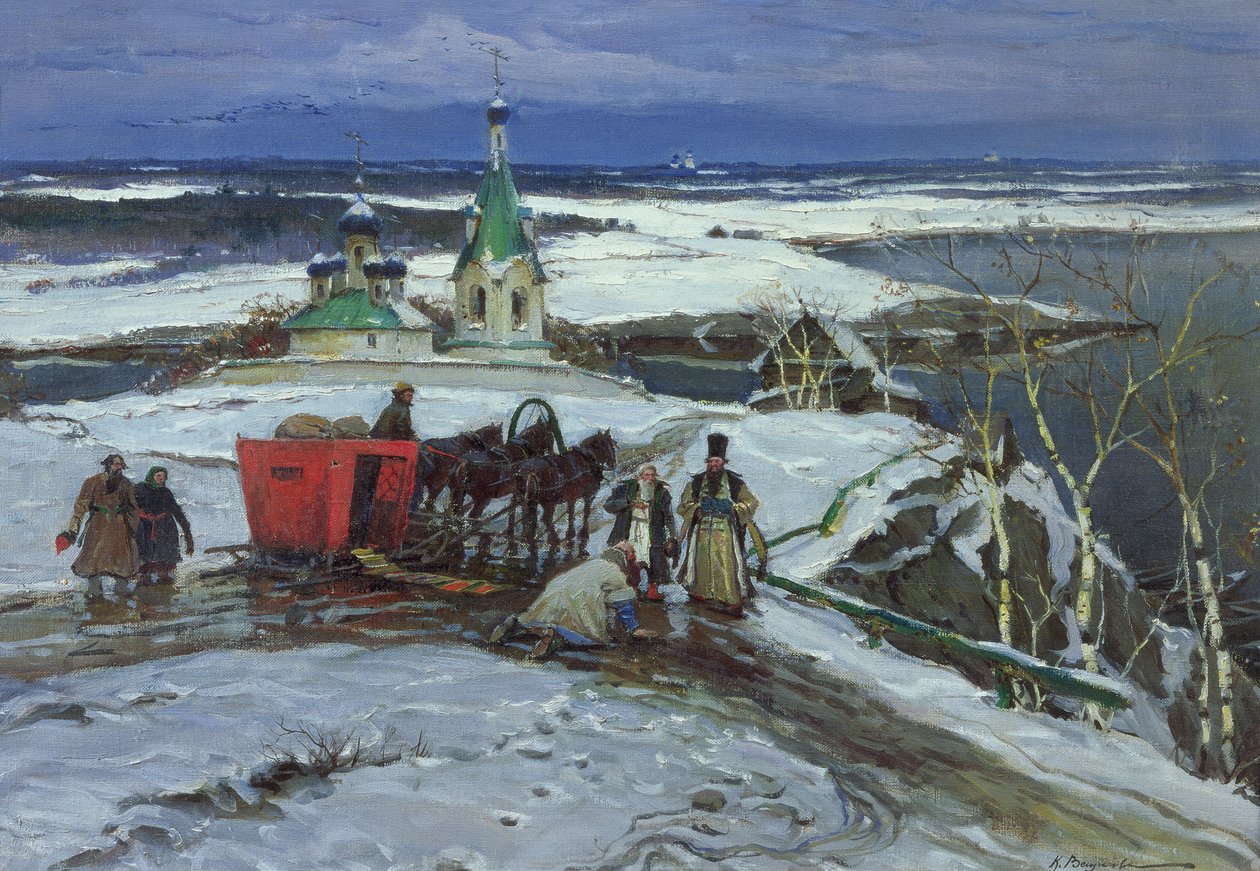 Den lukkede sleden av Constantin Alexandrovich Westchiloff