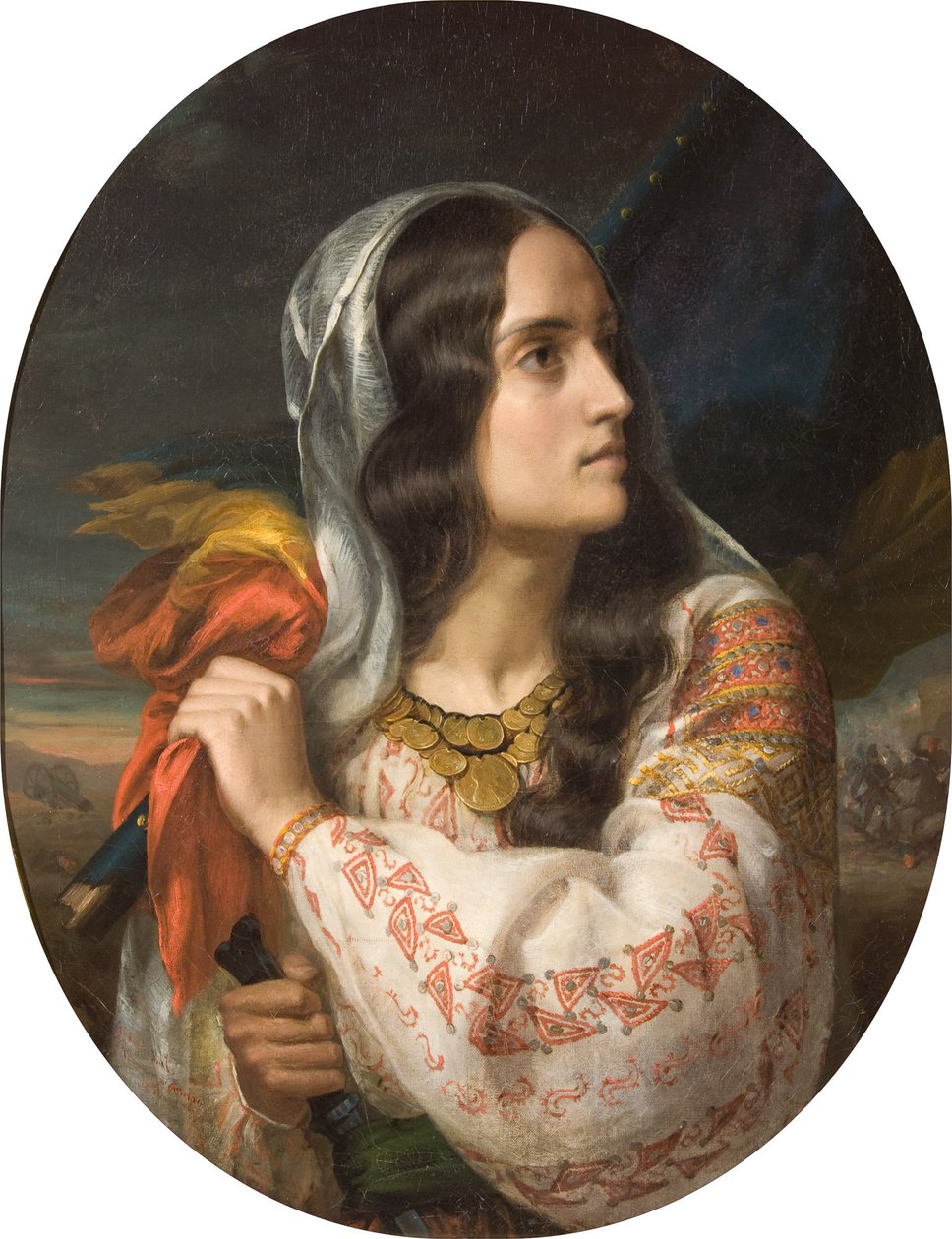 Det revolusjonære Romania, ca. 1850. av Constantin Daniel Rosenthal