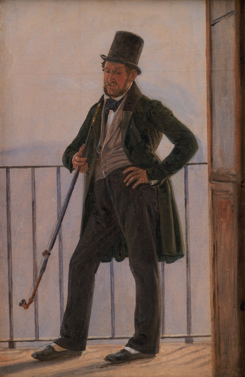 Maleren Albert Küchler av Constantin Hansen