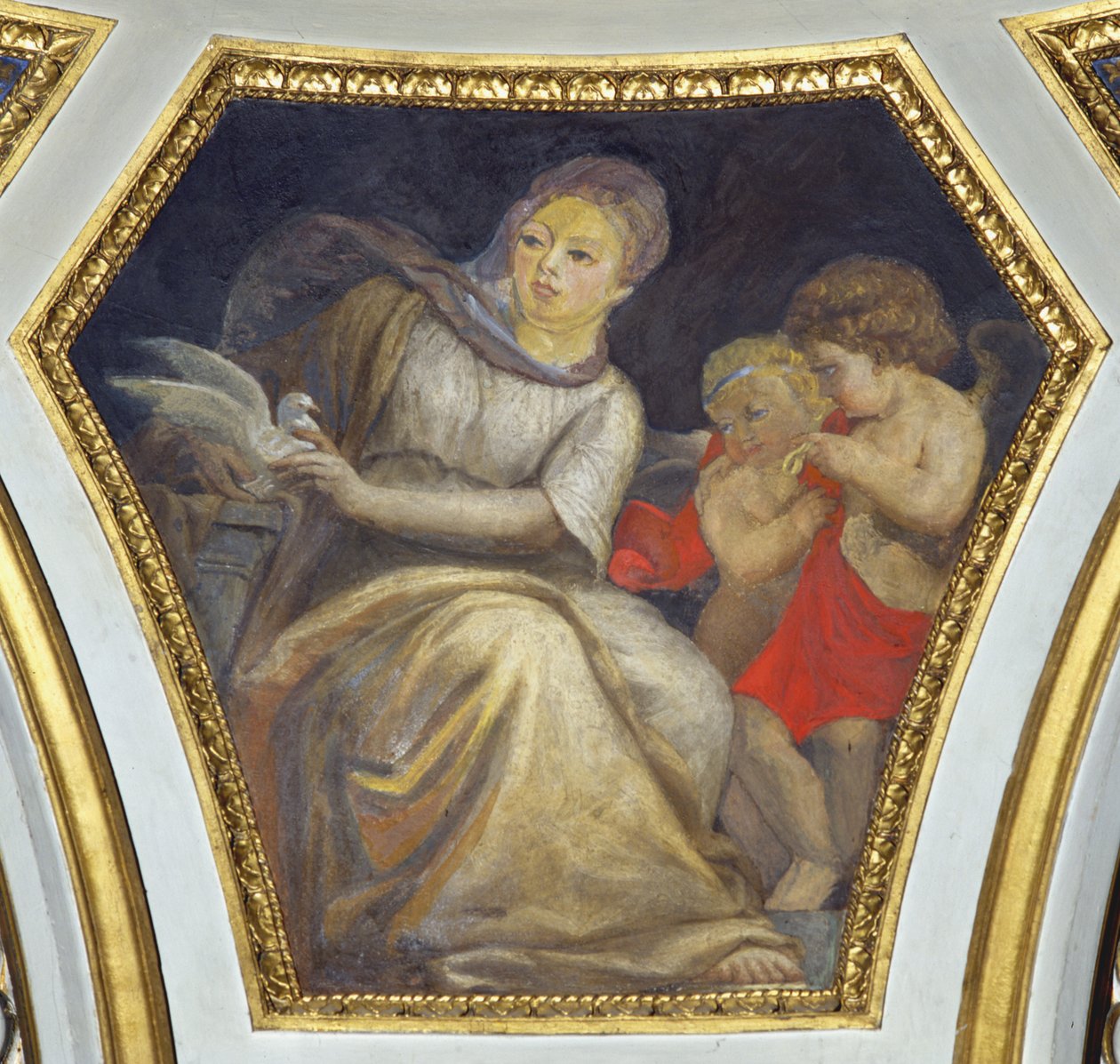 La Prudenza (de fire kardinaldydene) av Constantino Brumidi