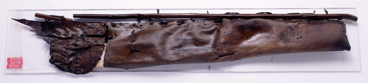 Kogger funnet med Oetzi Iceman (smykkeskinn) av Copper Age