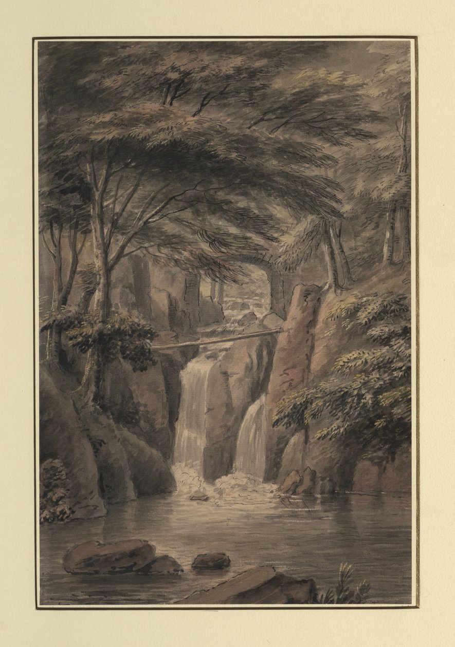 Cascade hos Sir Michael Fleming