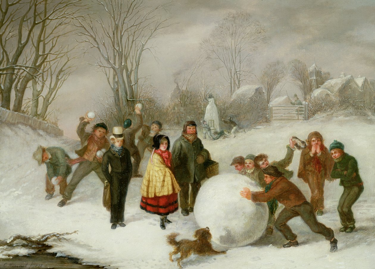 Snøballkjøring av Cornelis Kimmel