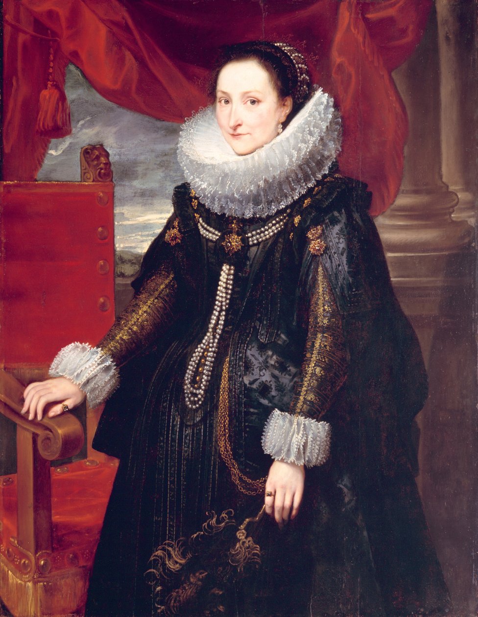 Portrett av en kvinne av Cornelis de Vos