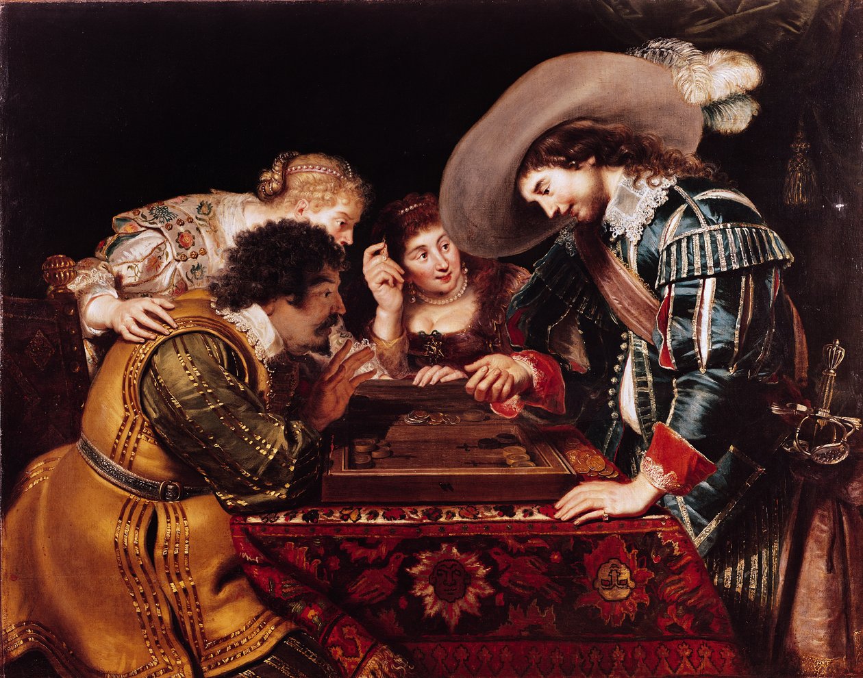 The Game of Backgammon av Cornelis de Vos