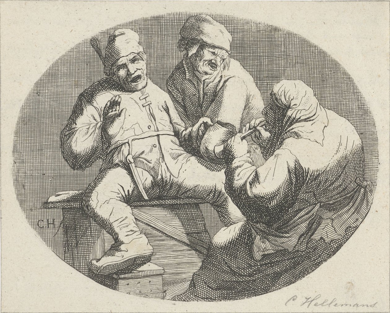 Blid gårdsgjeng av Cornelis A. Hellemans