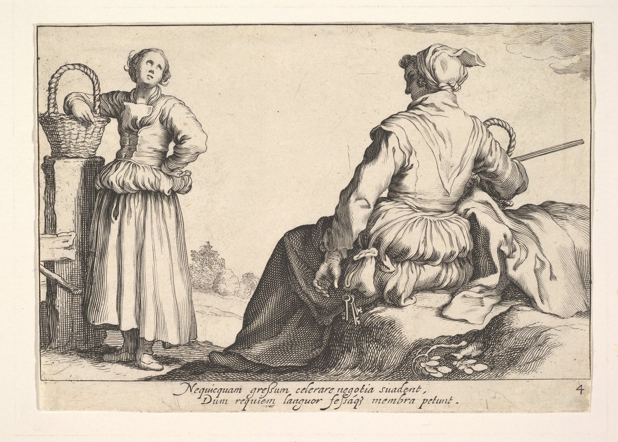 Yrkesgleder. av Cornelis Bloemaert