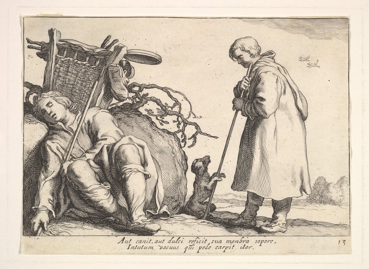 Yrkesgleder. av Cornelis Bloemaert