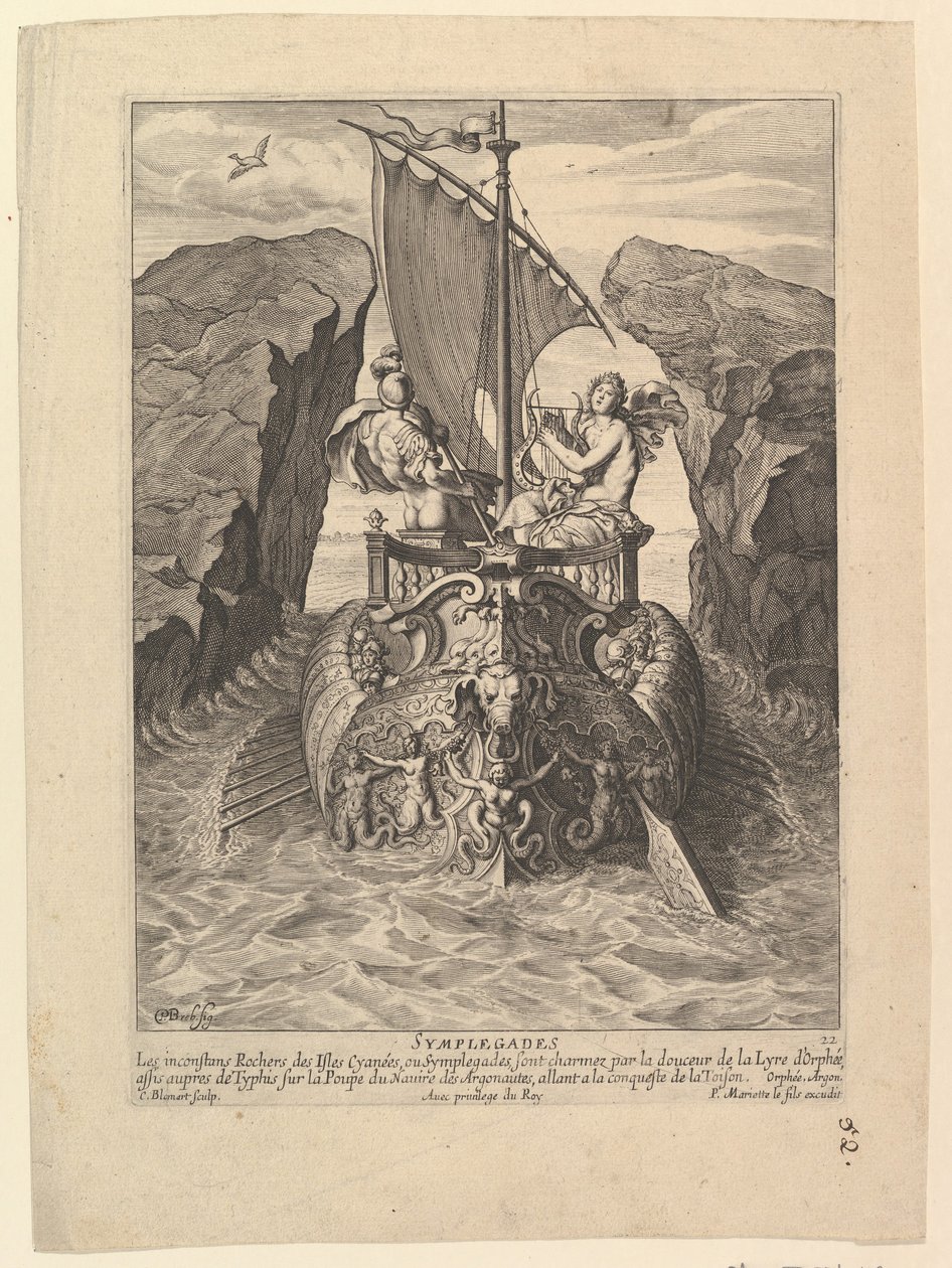 Symplegades, 1600-tallet. av Cornelis Bloemaert