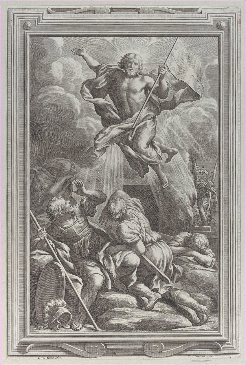 Oppstandelsen, 1662. av Cornelis Bloemaert