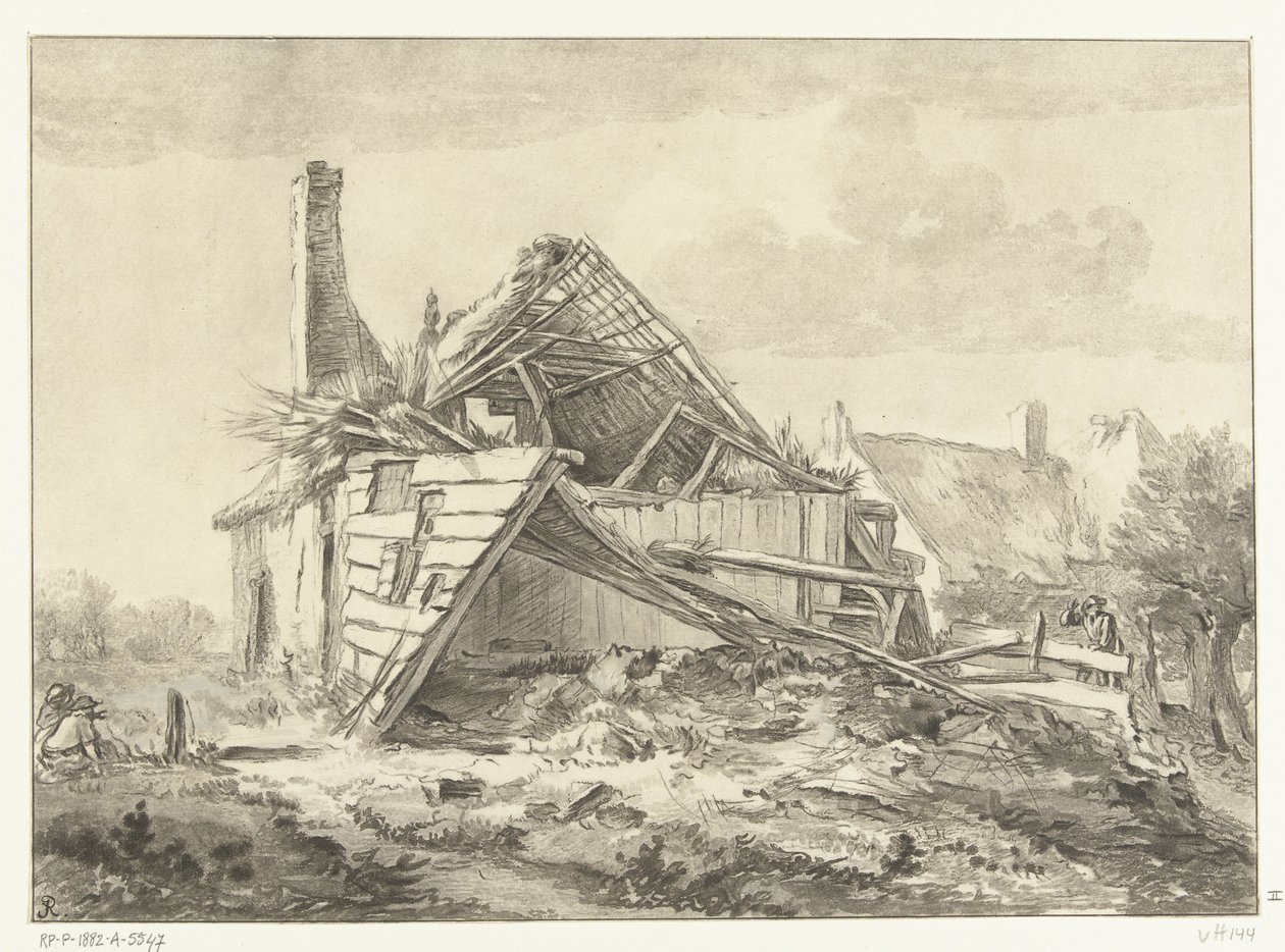 Falleferdig gård av Cornelis Brouwer