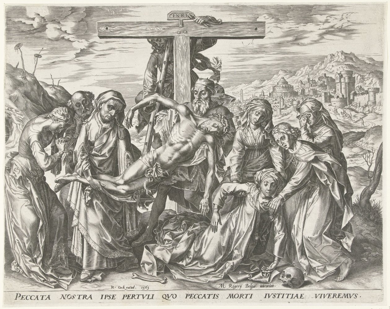 Korstaking av Cornelis Cort