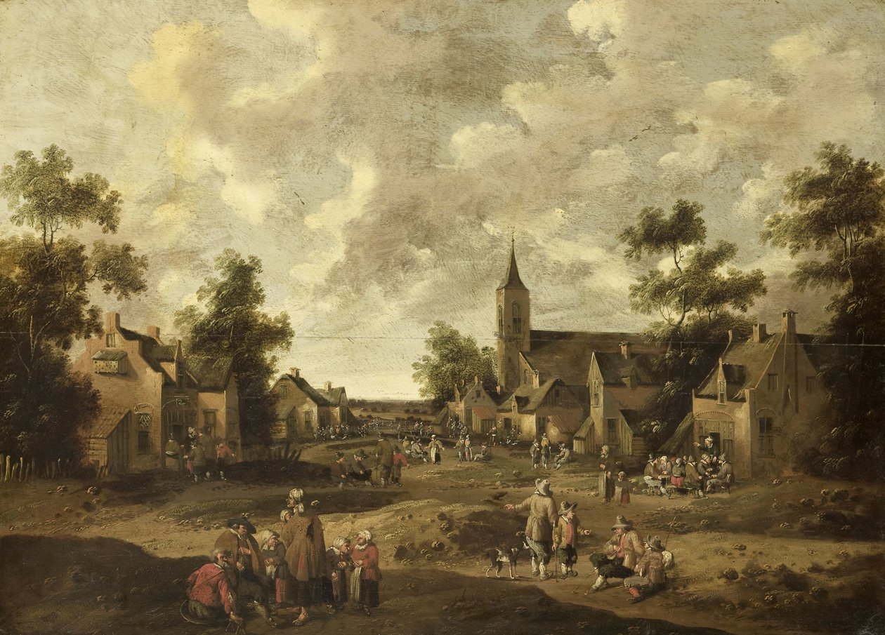 Landsbygate av Cornelis Droochsloot
