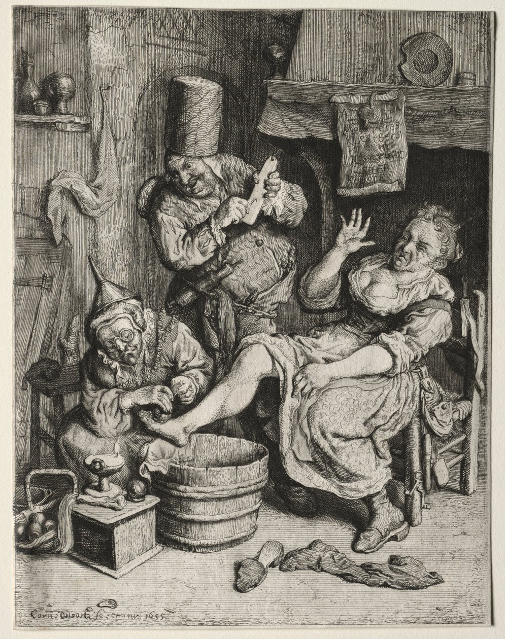 Sugekoppen av Cornelis Dusart