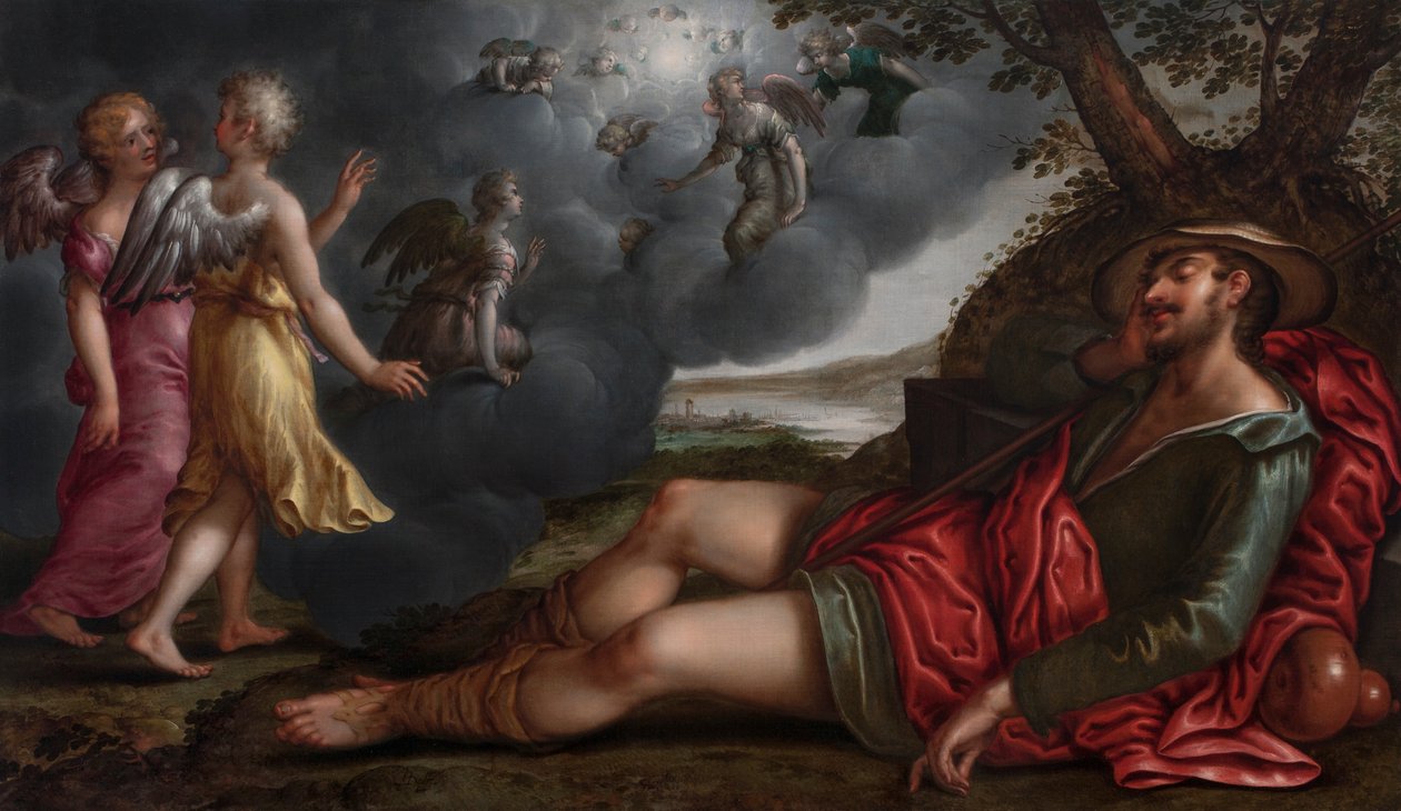 Jakobs drøm av Cornelis Jacobsz